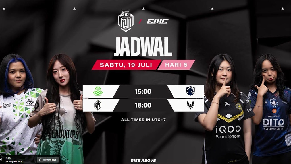 Hasil Grand Final MWI MLBB EWC 2025 Vitality vs Gaimin: Juara! Hasil Grand Final MWI MLBB EWC 2025 Vitality vs Gaimin: Juara!