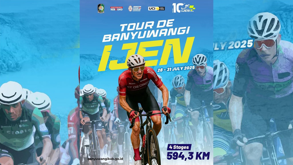 Rute Tour de Ijen 2025 Etape 1 hingga 4 dan Line-up Tim Peserta Rute Tour de Ijen 2025 Etape 1 hingga 4 dan Line-up Tim Peserta