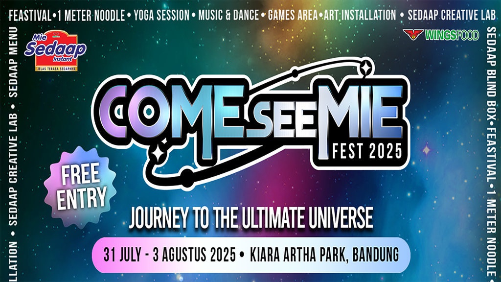 Come See Mie Fest 2025: Pesta Mie dan Musik dalam Satu Panggung Come See Mie Fest 2025: Pesta Mie dan Musik dalam Satu Panggung