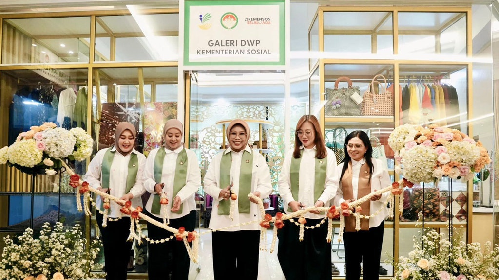 DWP Kemensos Buka Galeri untuk Promosikan Produk Kelompok Rentan DWP Kemensos Buka Galeri untuk Promosikan Produk Kelompok Rentan