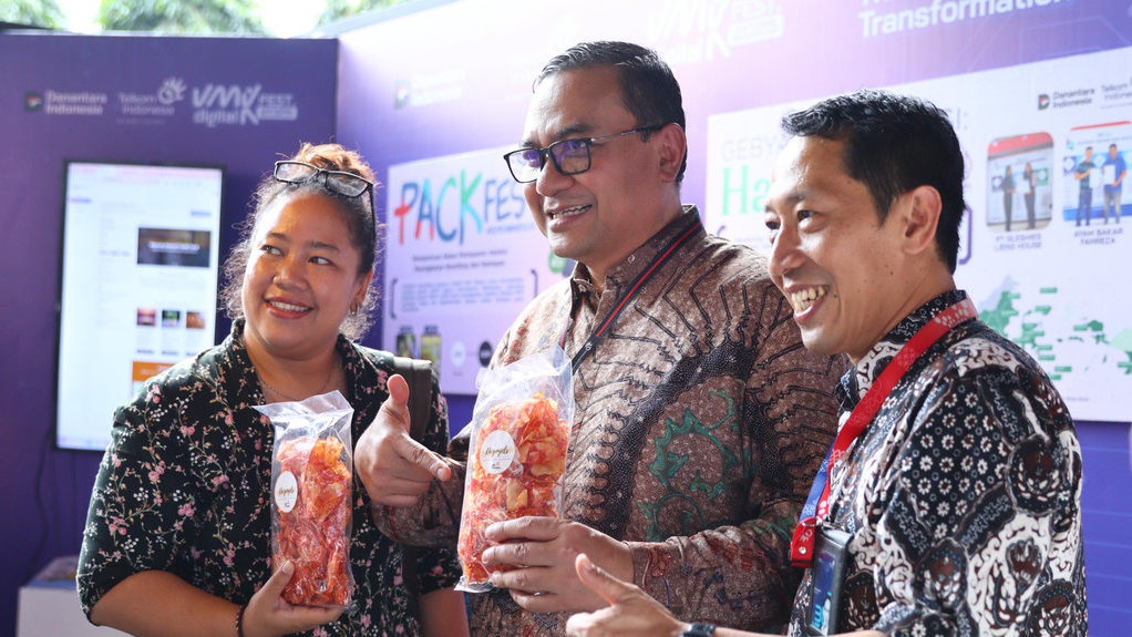 Buka UMK Digital Fest 2025, Telkom Pacu Semangat UMKM Go Digital Buka UMK Digital Fest 2025, Telkom Pacu Semangat UMKM Go Digital