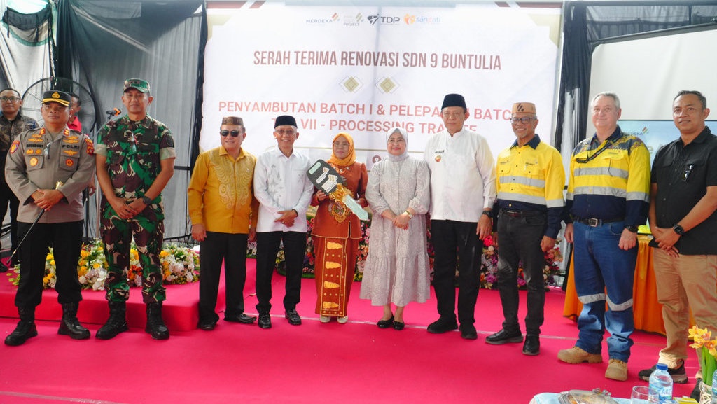Gubernur Gorontalo Apresiasi Upaya Pani Gold Majukan SDM Lokal Gubernur Gorontalo Apresiasi Upaya Pani Gold Majukan SDM Lokal