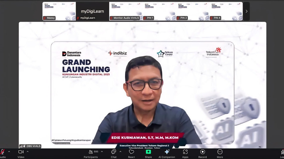 Telkom Luncurkan KID 2025, Kenalkan AI Hingga Big Data ke Siswa Telkom Luncurkan KID 2025, Kenalkan AI Hingga Big Data ke Siswa