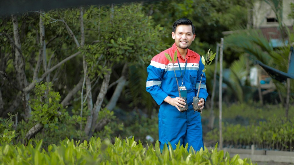Pertamina Hadir Dalam Pengembangan Kawasan Mangrove Kamal Muara Pertamina Hadir Dalam Pengembangan Kawasan Mangrove Kamal Muara