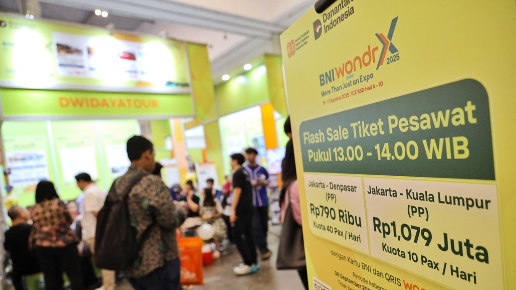Pengunjung BNI wondrX 2025 Buru Tiket Pesawat & Promo Belanja Pengunjung BNI wondrX 2025 Buru Tiket Pesawat & Promo Belanja