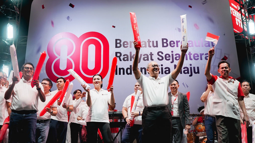 Bank Mandiri Meriahkan Pesta Rakyat HUT RI Ke-80 di Bundaran HI Bank Mandiri Meriahkan Pesta Rakyat HUT RI Ke-80 di Bundaran HI