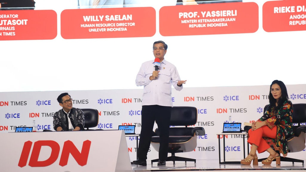 Menaker Ajak Anak Muda Siapkan Skill Hadapi Tantangan Masa Depan Menaker Ajak Anak Muda Siapkan Skill Hadapi Tantangan Masa Depan