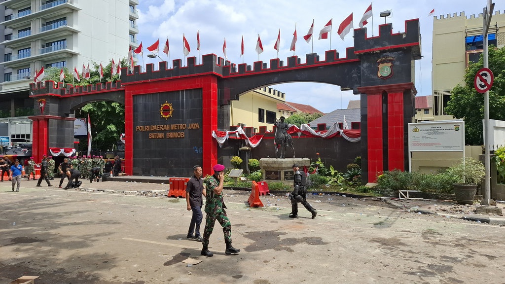 Situasi di Depan Mako Brimob Kwitang Berangsur Kondusif Situasi di Depan Mako Brimob Kwitang Berangsur Kondusif