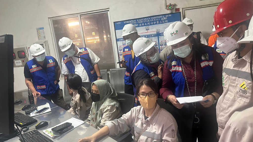 Kemnaker Periksa Penggunaan TKA di IMP Morowali Kemnaker Periksa Penggunaan TKA di IMP Morowali