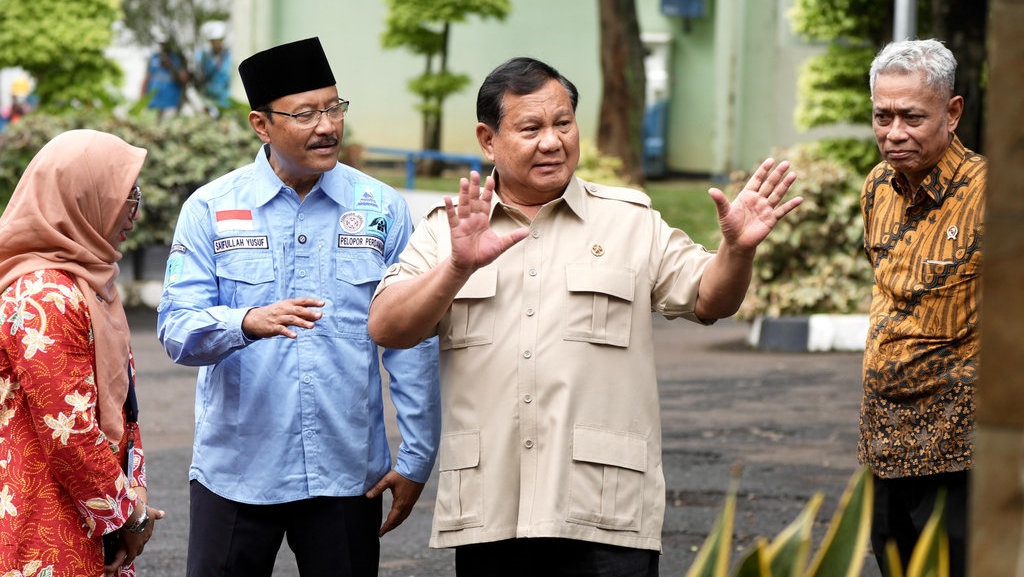 Presiden Prabowo Sambangi Sekolah Rakyat di Jakarta Selatan Presiden Prabowo Sambangi Sekolah Rakyat di Jakarta Selatan