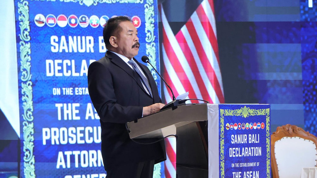 Jaksa Agung Teken Deklarasi Sanur Bali Lawan Kejahatan di ASEAN Jaksa Agung Teken Deklarasi Sanur Bali Lawan Kejahatan di ASEAN