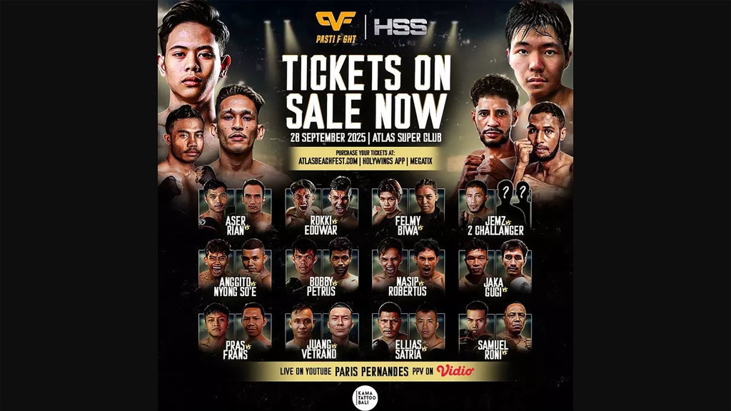 Jadwal Pasti Fight x HSS 2025, Daftar Fighter, & Live di Mana? Jadwal Pasti Fight x HSS 2025, Daftar Fighter, & Live di Mana?