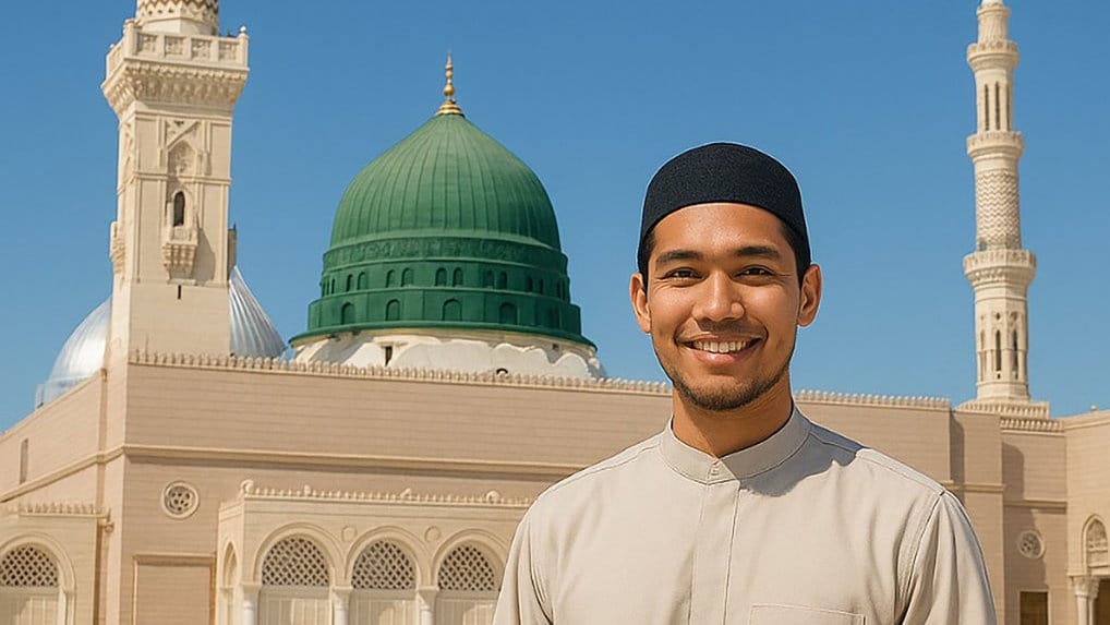25 Contoh Prompt Gemini AI Foto di Madinah Depan Masjid Nabawi 25 Contoh Prompt Gemini AI Foto di Madinah Depan Masjid Nabawi