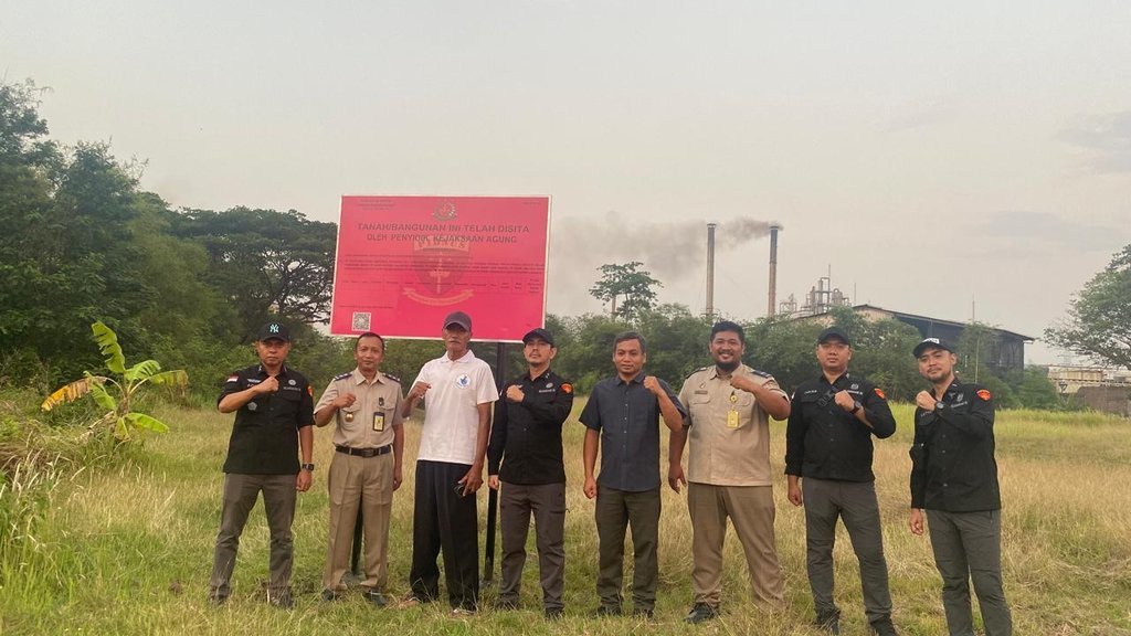 Kejagung Sita Enam Bidang Tanah terkait Kasus TPPU Sritex Kejagung Sita Enam Bidang Tanah terkait Kasus TPPU Sritex
