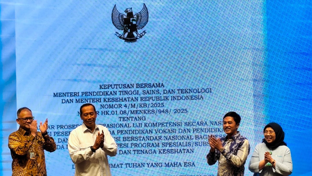 Kemenkes & Kemendikti Luncurkan SPO Uji Kompetisi Nakes Kemenkes & Kemendikti Luncurkan SPO Uji Kompetisi Nakes