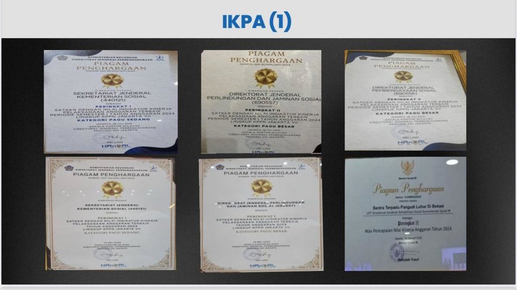 Kemensos Raih Penghargaan Tata Kelola Keuangan 2024-2025 Kemensos Raih Penghargaan Tata Kelola Keuangan 2024-2025