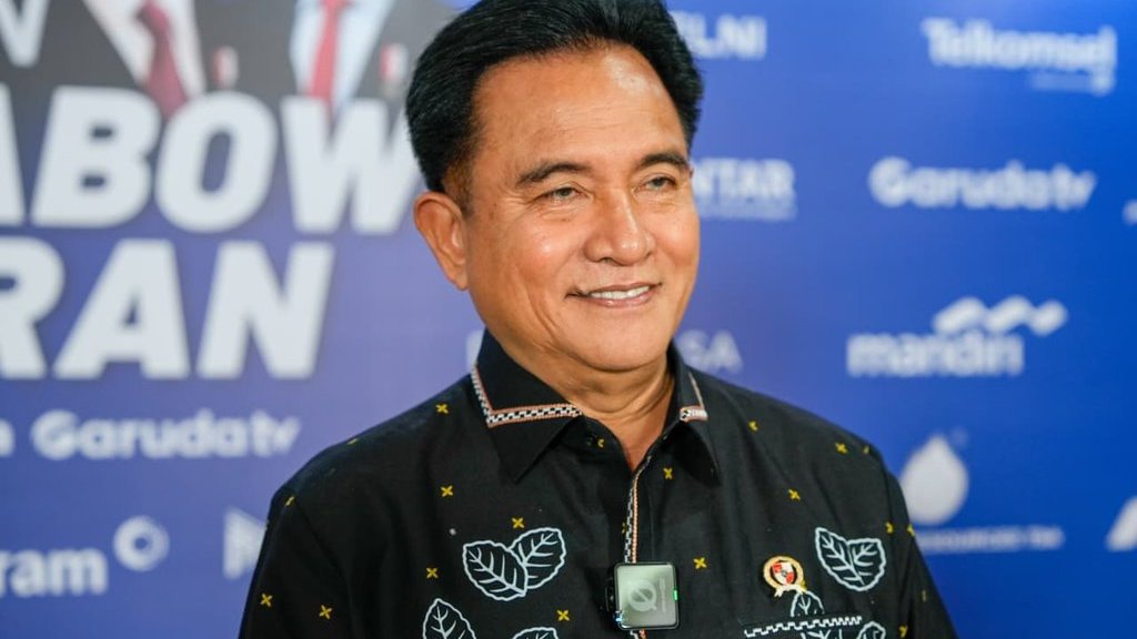 Yusril Pamer Capaian Kemenko Kumham Imipas di Setahun Prabowo Yusril Pamer Capaian Kemenko Kumham Imipas di Setahun Prabowo