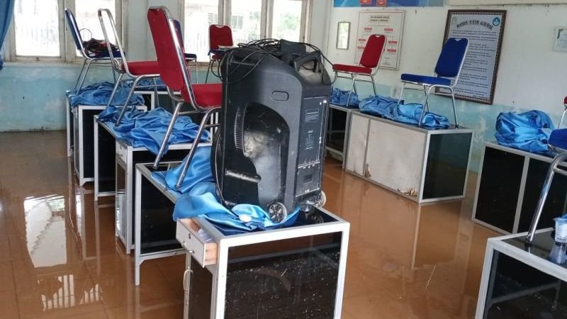 Sejumlah Sekolah di Aceh Jaya Terendam Banjir usai Hujan 4 Hari Sejumlah Sekolah di Aceh Jaya Terendam Banjir usai Hujan 4 Hari