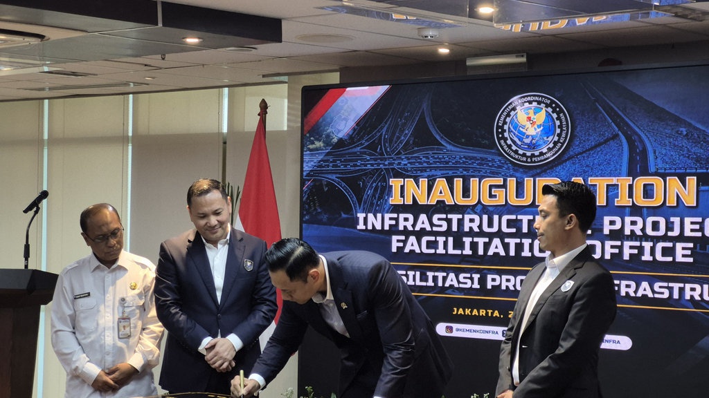 AHY Resmikan Kantor IPFO untuk Percepat Proyek Infrastruktur RI AHY Resmikan Kantor IPFO untuk Percepat Proyek Infrastruktur RI