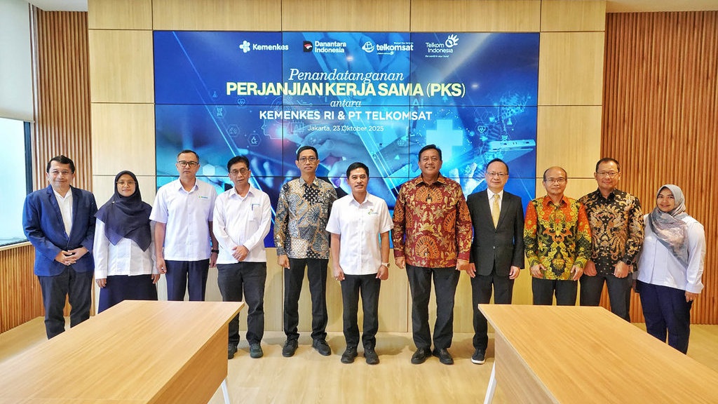 Telkomsat dan Kemenkes Dorong Digitalisasi Layanan Kesehatan Telkomsat dan Kemenkes Dorong Digitalisasi Layanan Kesehatan
