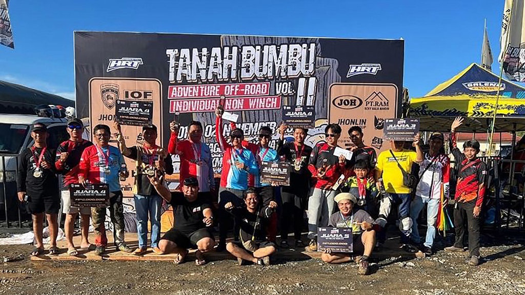 Tim Gibran X Halo Dayak Kalteng Unggul di Tanah Bumbu Offroad Tim Gibran X Halo Dayak Kalteng Unggul di Tanah Bumbu Offroad