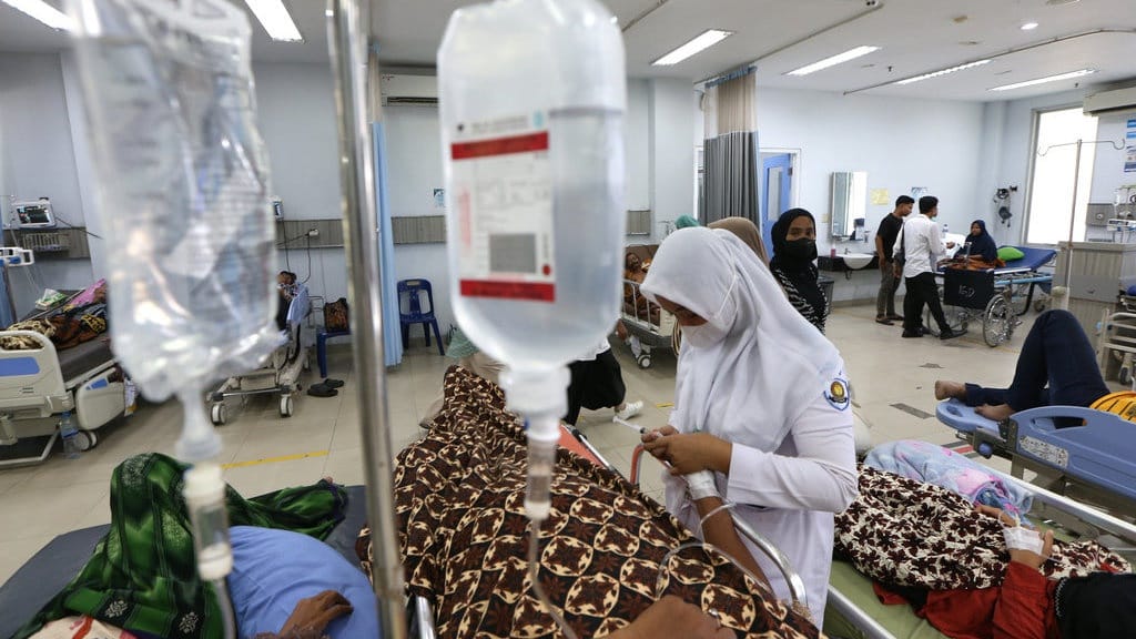 Flu Singapura di Sumsel Tembus 523 Kasus, Didominasi Anak-anak Flu Singapura di Sumsel Tembus 523 Kasus, Didominasi Anak-anak