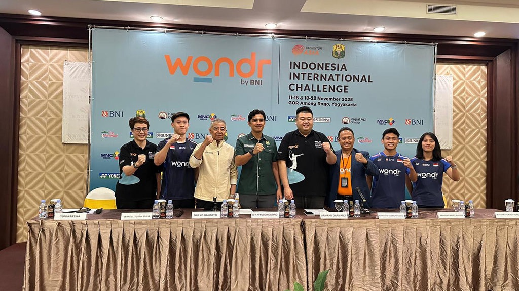 Atlet 12 Negara Ikuti wondr by BNI International Challenge 2025 Atlet 12 Negara Ikuti wondr by BNI International Challenge 2025