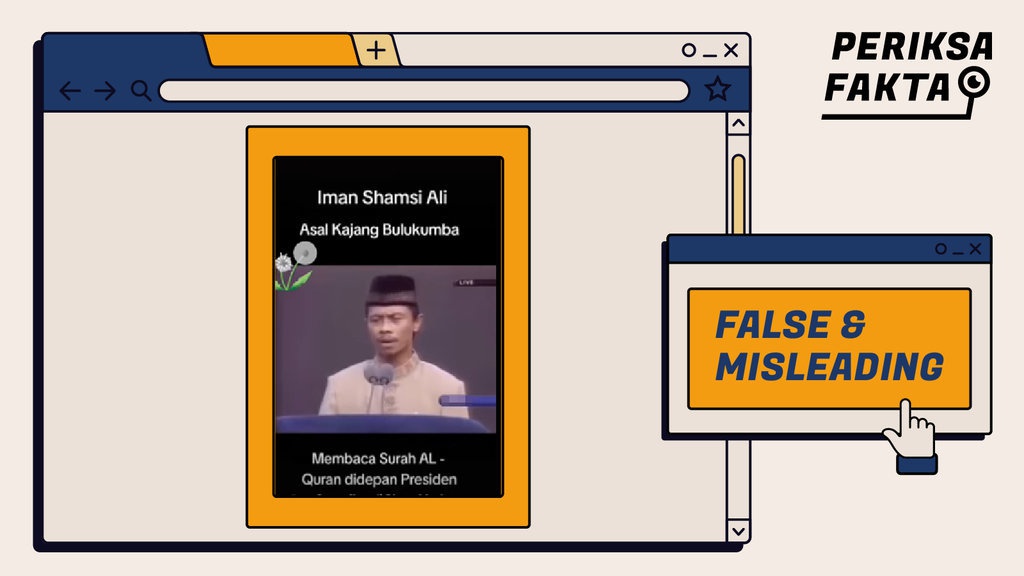 Hoaks Video Imam Shamsi Ali Baca Al-Qur'an di Pelantikan Zohran Hoaks Video Imam Shamsi Ali Baca Al-Qur'an di Pelantikan Zohran