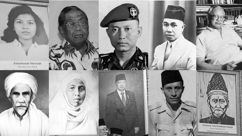 Mengenal 10 Pahlawan Nasional 2025 yang Ditetapkan Prabowo Mengenal 10 Pahlawan Nasional 2025 yang Ditetapkan Prabowo