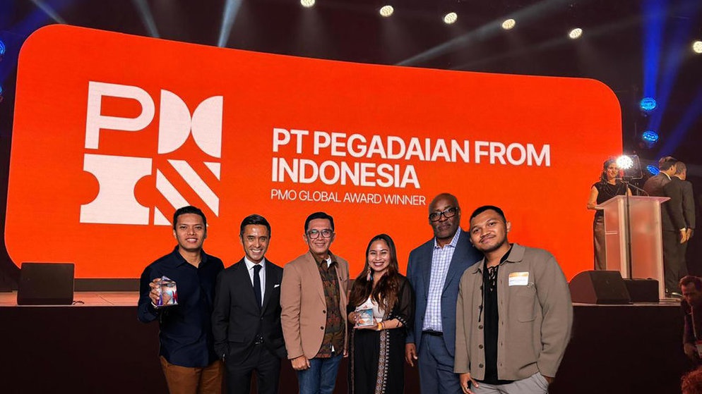 Pegadaian Cetak Sejarah, Jadi Juara Dunia PMO Global Awards 2025 Pegadaian Cetak Sejarah, Jadi Juara Dunia PMO Global Awards 2025