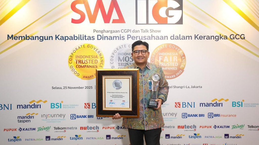 Penghargaan CGPI Award 2025 Tegaskan Komitmen BNI Cegah Korupsi Penghargaan CGPI Award 2025 Tegaskan Komitmen BNI Cegah Korupsi