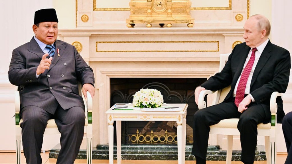 Prabowo Temui Vladimir Putin di Istana Kremlin Rusia Prabowo Temui Vladimir Putin di Istana Kremlin Rusia