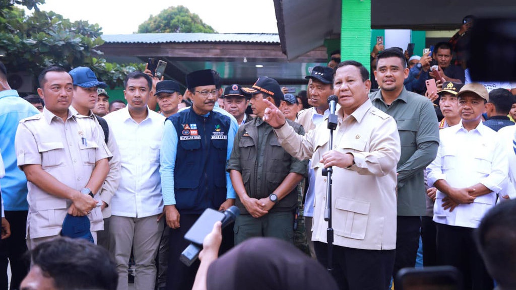 Prabowo Pastikan Kebutuhan Warga Posko MAN 1 Langkat Terpenuhi Prabowo Pastikan Kebutuhan Warga Posko MAN 1 Langkat Terpenuhi
