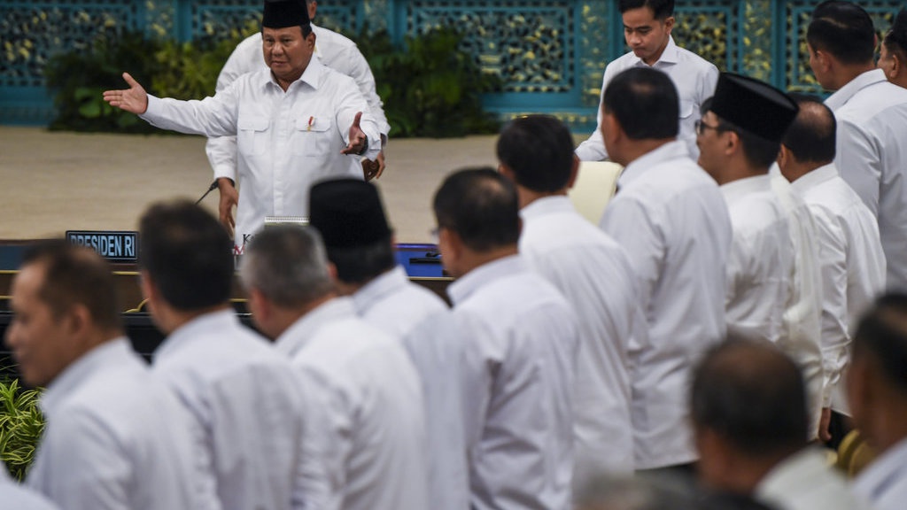 Prabowo Janji Benahi TNI-Polri, Tak Pandang Pangkat Jenderal Prabowo Janji Benahi TNI-Polri, Tak Pandang Pangkat Jenderal