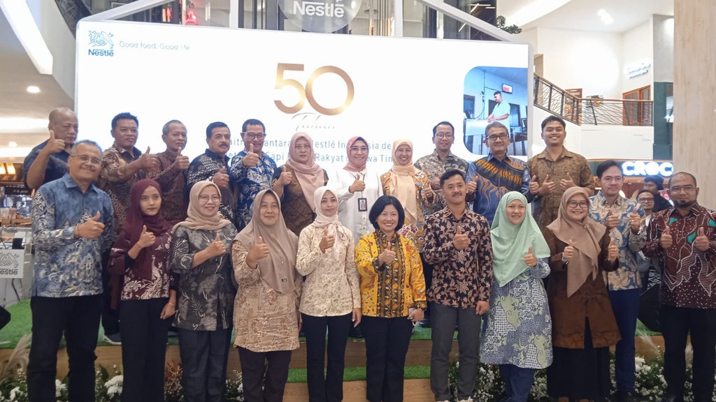 Kemitraan Nestle dan Peternak Sapi Jatim Pacu Produksi Susu RI Kemitraan Nestle dan Peternak Sapi Jatim Pacu Produksi Susu RI
