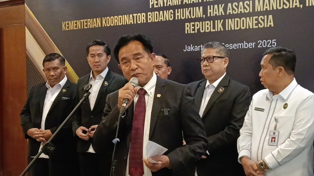 Yusril: Sikap soal Jabatan Polisi di K/L Kewenangan Presiden Yusril: Sikap soal Jabatan Polisi di K/L Kewenangan Presiden