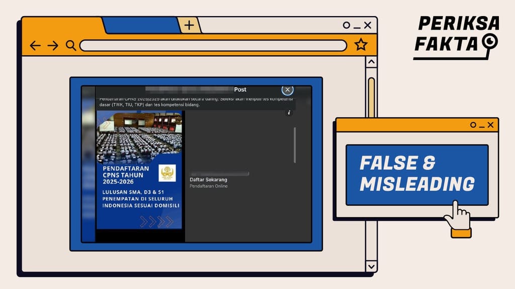 Hoaks Pendaftaran CPNS 2025/2026