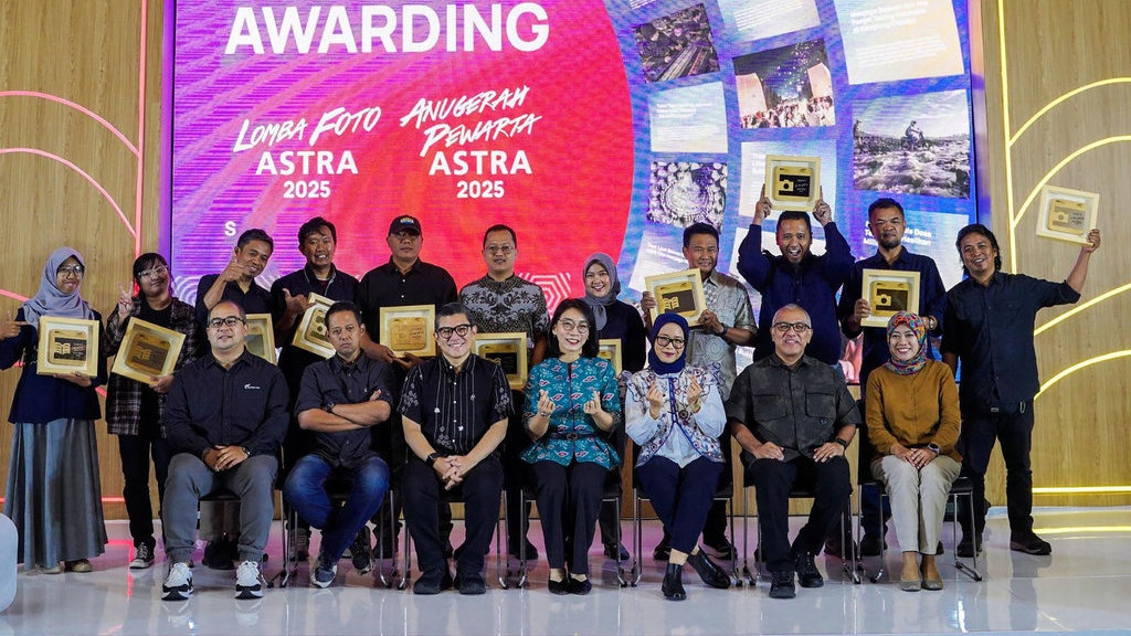Astra Umumkan Pemenang Lomba Foto & Anugerah Pewarta Astra 2025 Astra Umumkan Pemenang Lomba Foto & Anugerah Pewarta Astra 2025