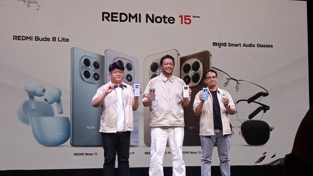 REDMI Note 15 Series Resmi Masuk RI, HP Tangguh Buat Anak Muda REDMI Note 15 Series Resmi Masuk RI, HP Tangguh Buat Anak Muda