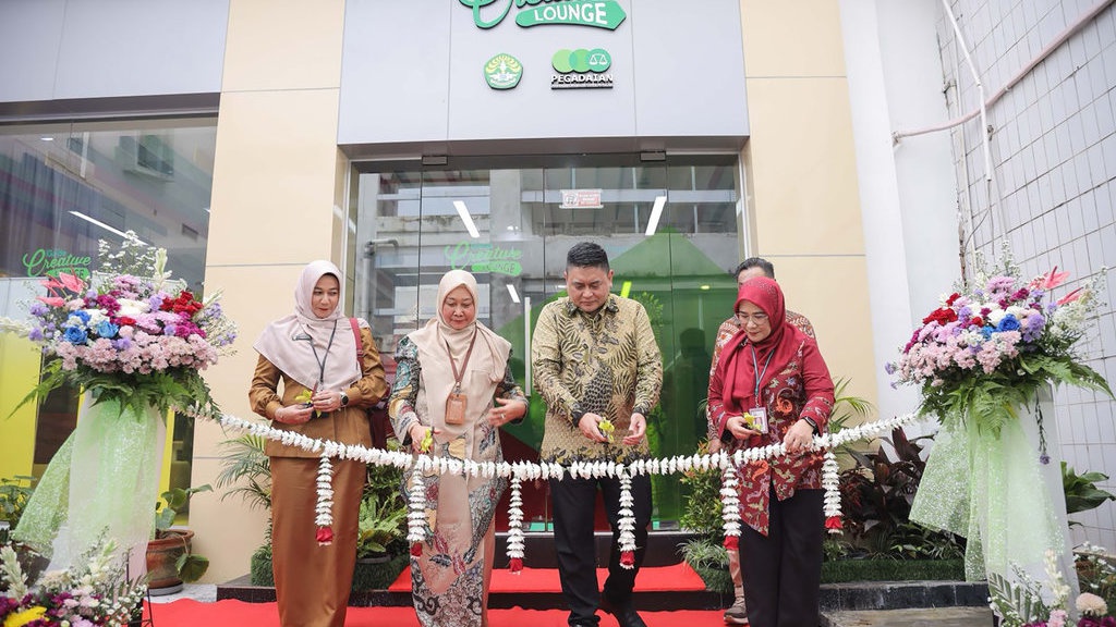 Pegadaian Meresmikan The Gade Creative Lounge ke-24 di Unri Pegadaian Meresmikan The Gade Creative Lounge ke-24 di Unri