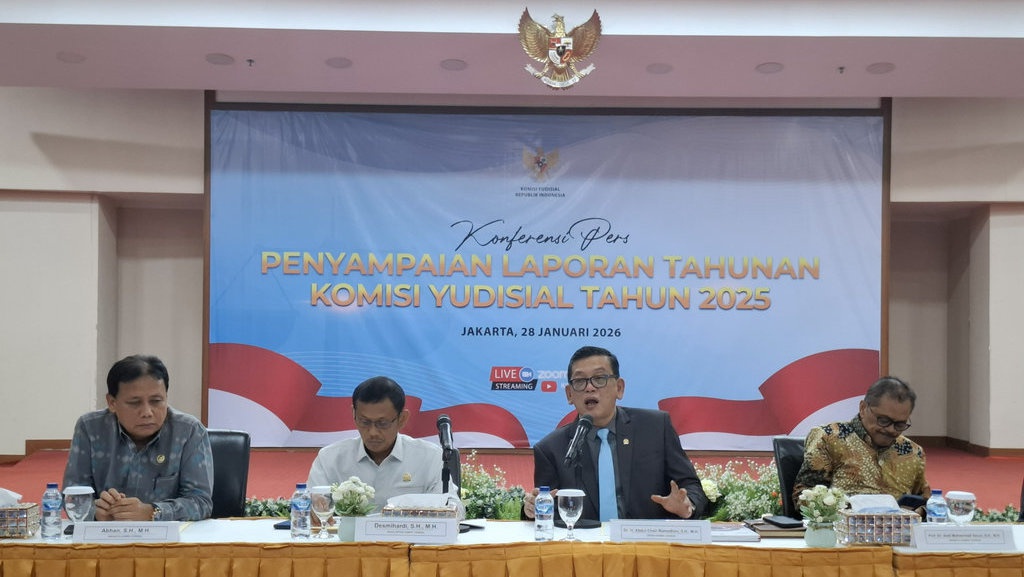 KY Usulkan Sanksi bagi 124 Hakim Selama 2025, Mayoritas Ringan KY Usulkan Sanksi bagi 124 Hakim Selama 2025, Mayoritas Ringan