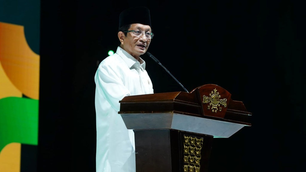 Menag Nasaruddin Umar Puji Moderasi Beragama NU Menag Nasaruddin Umar Puji Moderasi Beragama NU