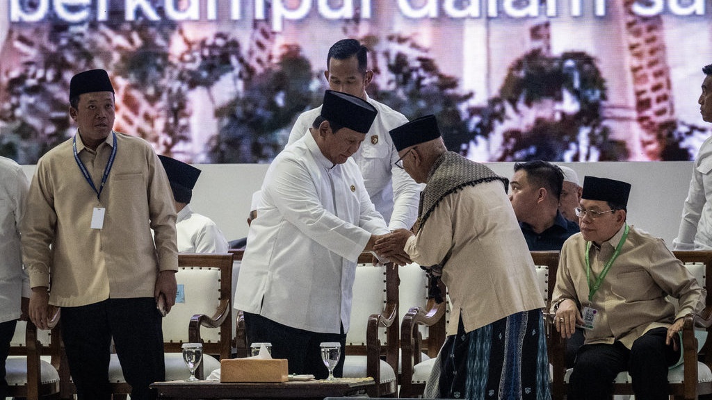 Prabowo Berterima Kasih pada MUI, Beri Keberanian Jalankan Tugas Prabowo Berterima Kasih pada MUI, Beri Keberanian Jalankan Tugas