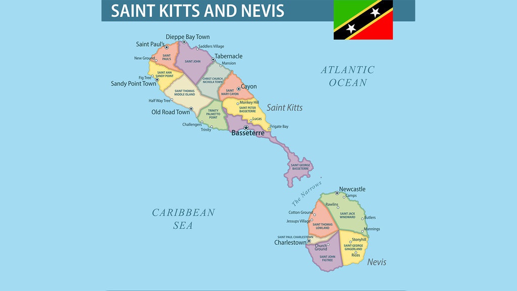 Profil Saint Kitts & Nevis: Penduduk, Luas Wilayah, & Populasi Profil Saint Kitts & Nevis: Penduduk, Luas Wilayah, & Populasi