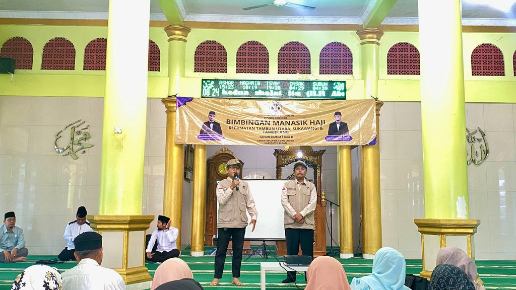 Bangun Sinergi, PPIH Arab Saudi Asal Bekasi Ikut Hadiri Manasik Bangun Sinergi, PPIH Arab Saudi Asal Bekasi Ikut Hadiri Manasik