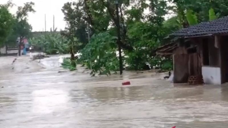 Banjir di Kabupaten Grobogan, 14 Desa Terendam Banjir di Kabupaten Grobogan, 14 Desa Terendam