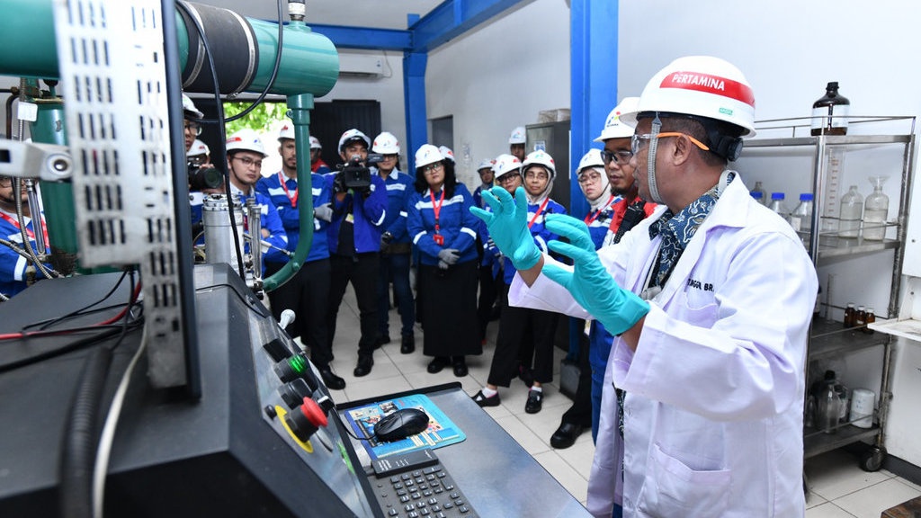 Menengok Teknologi Integrated Terminal BBM Pertamina di Plumpang Menengok Teknologi Integrated Terminal BBM Pertamina di Plumpang