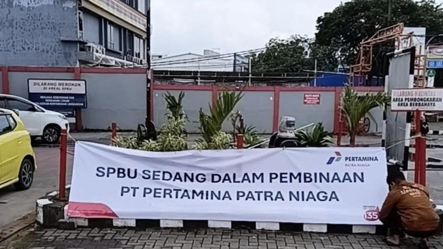 Pertamina Sanksi SPBU Sudiang, Makassar, Imbas Isi BBM ke Tandon Pertamina Sanksi SPBU Sudiang, Makassar, Imbas Isi BBM ke Tandon