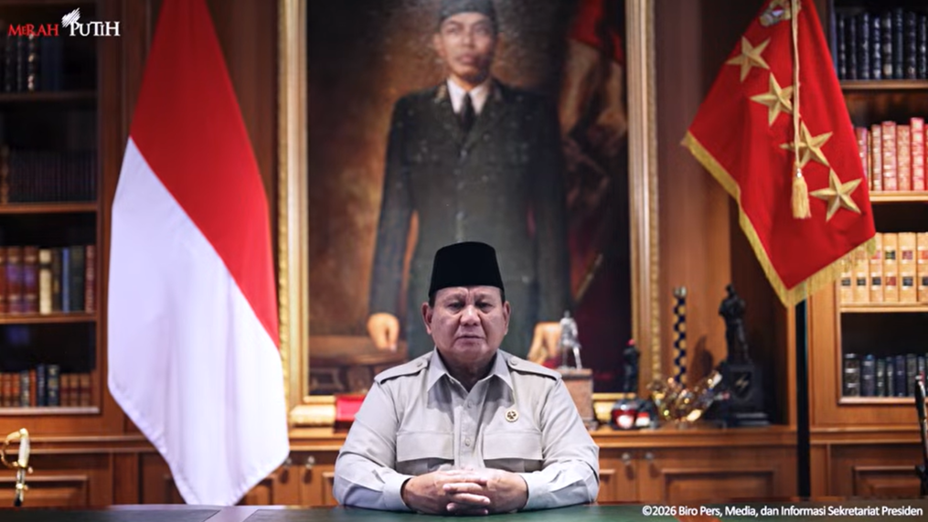 Prabowo Ucapkan Selamat Idul Fitri 1447 H & Pesan Persatuan Prabowo Ucapkan Selamat Idul Fitri 1447 H & Pesan Persatuan