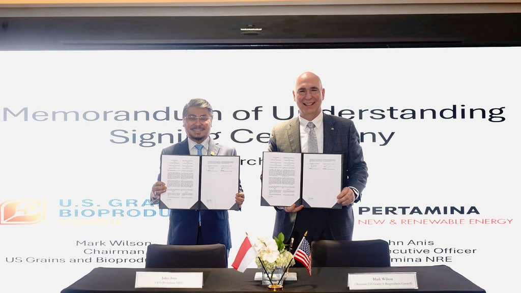 Pertamina NRE dan USGBC Perkuat Pengembangan Bioetanol Pertamina NRE dan USGBC Perkuat Pengembangan Bioetanol